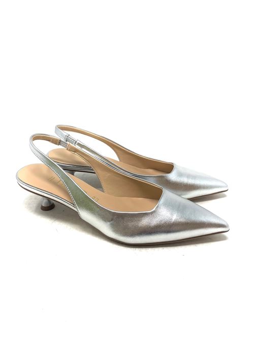 Slingback donna laminata IL LACCIO | 894R002CHARMARGENTO